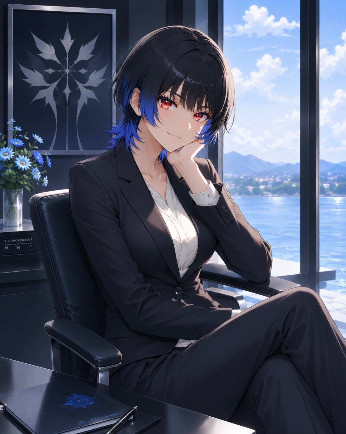 企画『スーツ女子』バナーイラスト