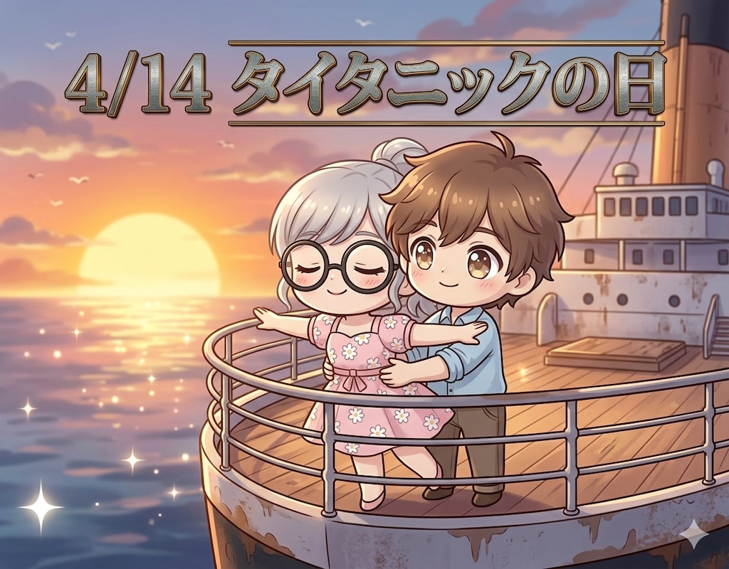 今日は「タイタニックの日」