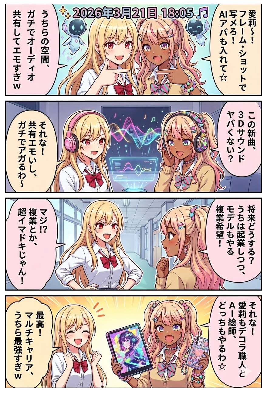 ギャルの進路はマルチが正解☆