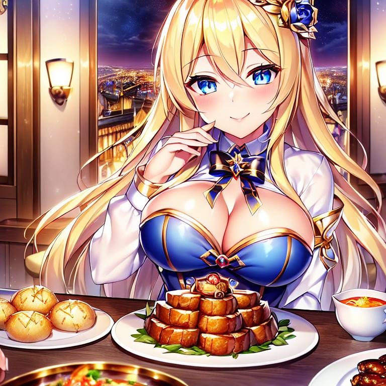 金髪碧眼お嬢様と楽しむ『食欲の秋？』