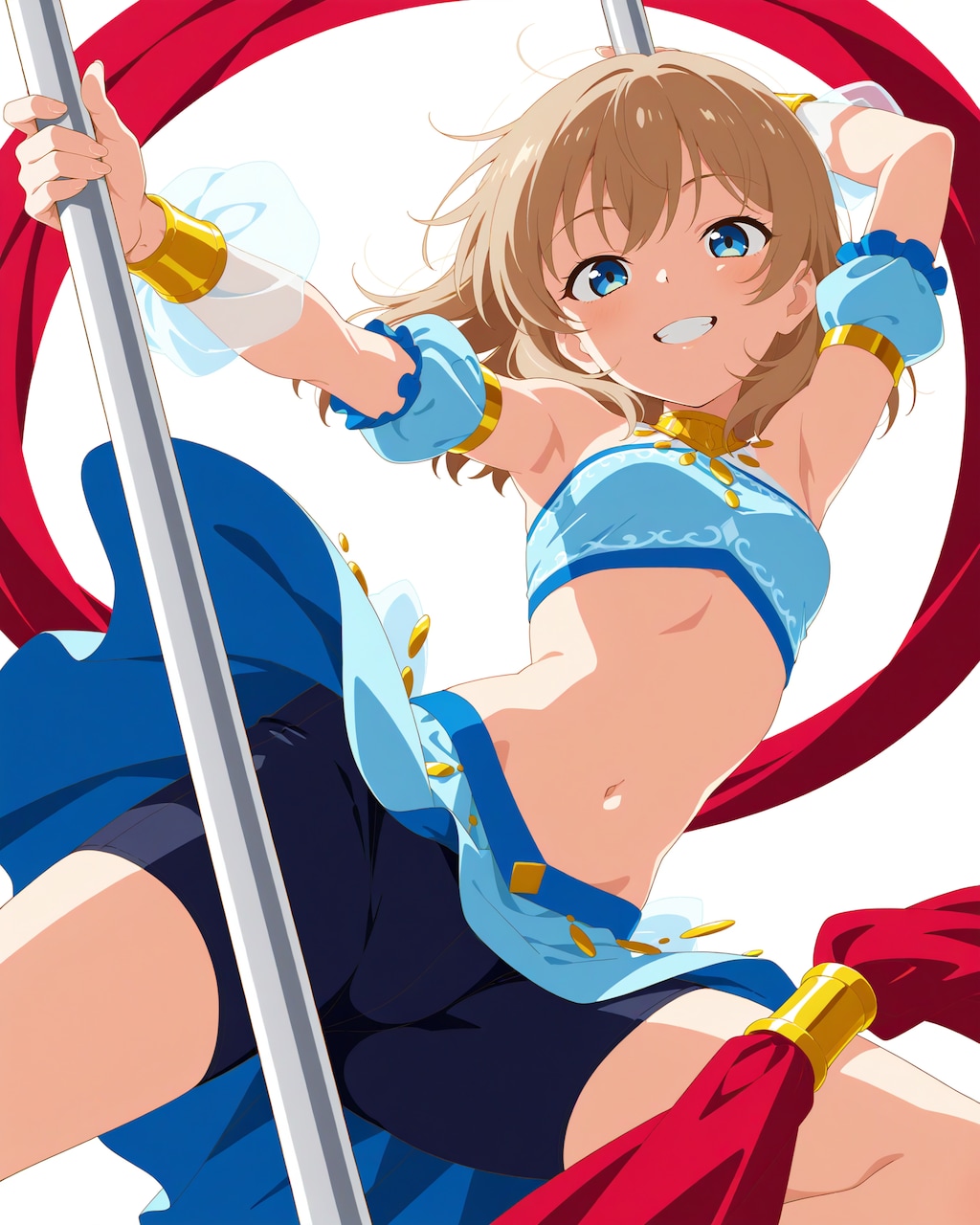 ポールダンスの子