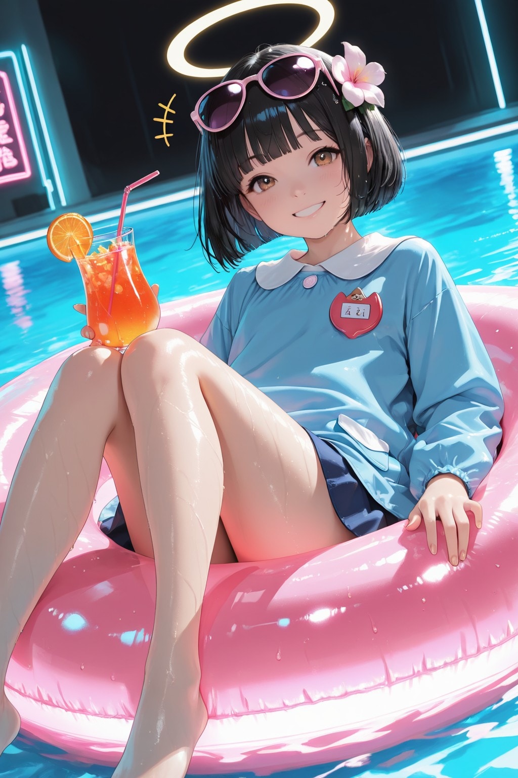 Rent A Girlfriend（妹をレンタルしました！「このトロピカルジュース、めっちゃ美味しいよ♪お兄ちゃんも飲んでみて。」