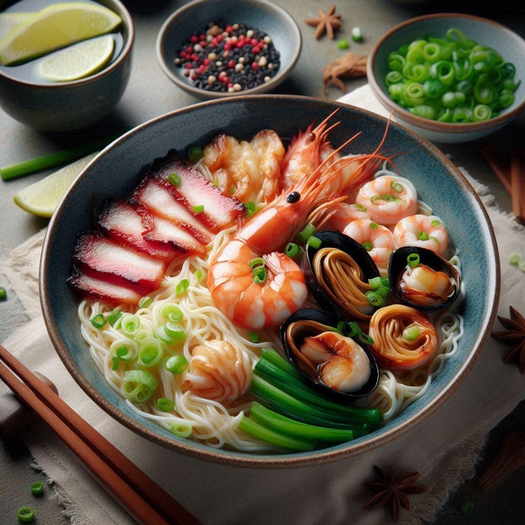 seafoodチャーシューnoodle