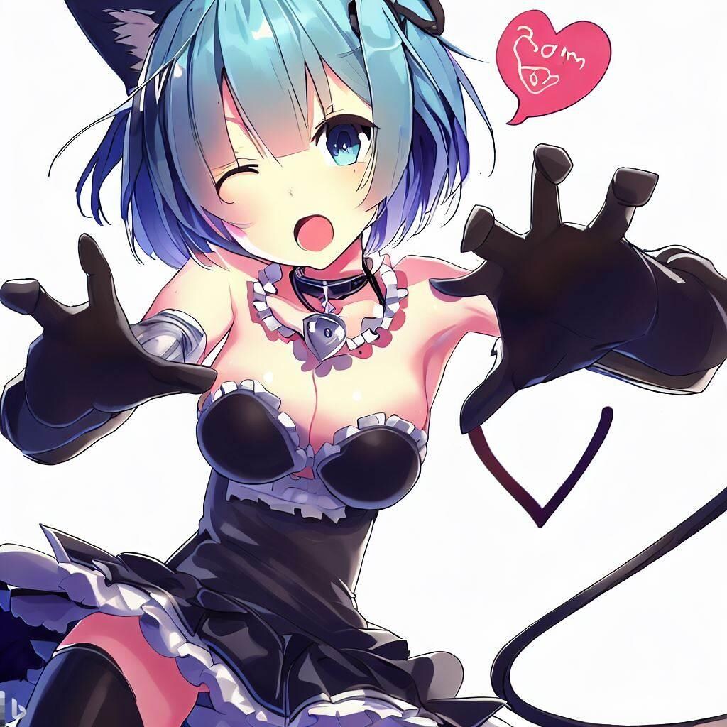 猫耳を付けたレム（その6）