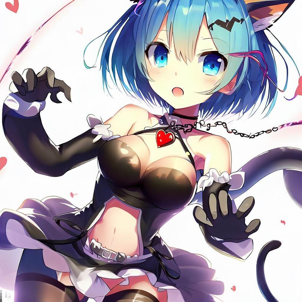 猫耳を付けたレム（その6）