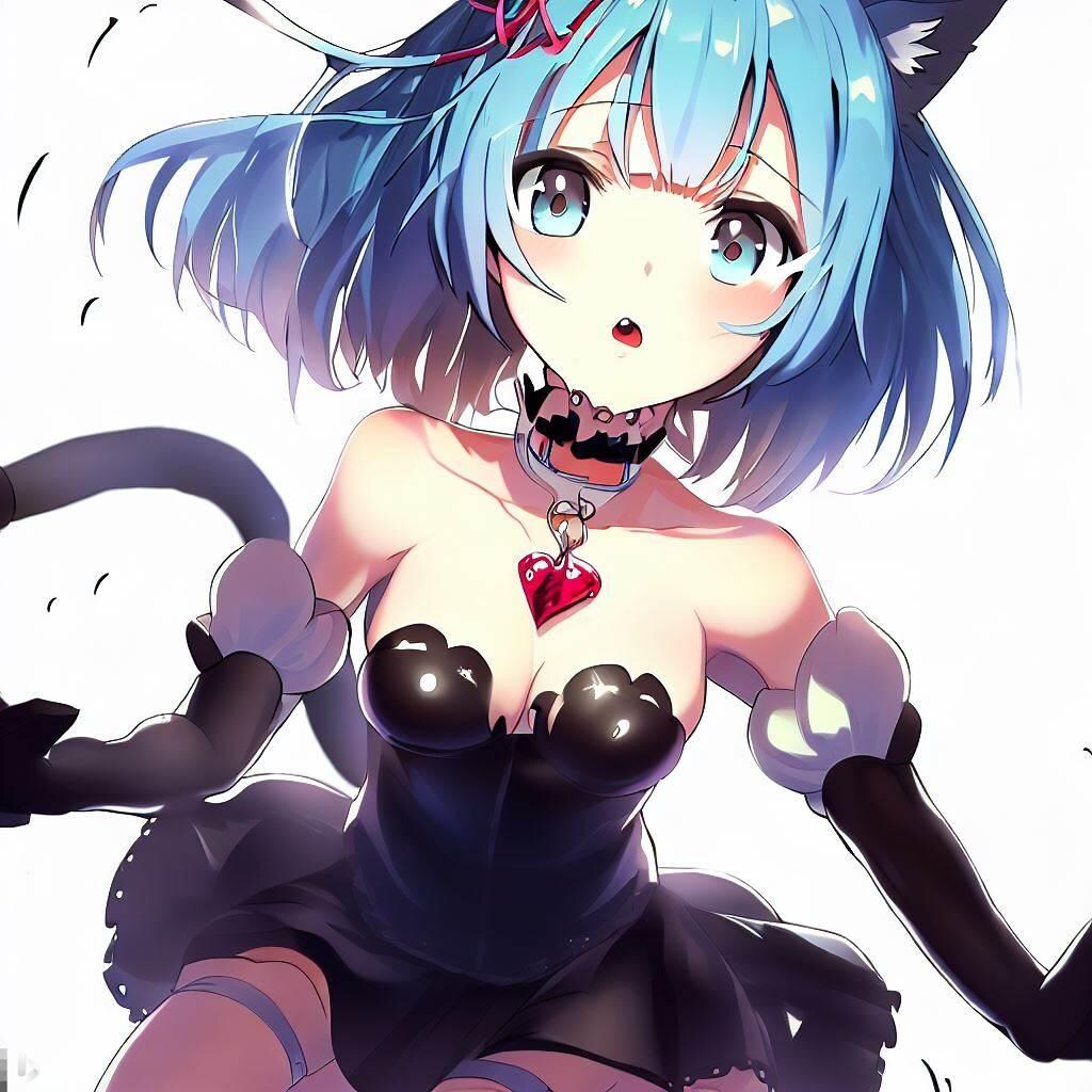 猫耳を付けたレム（その6）