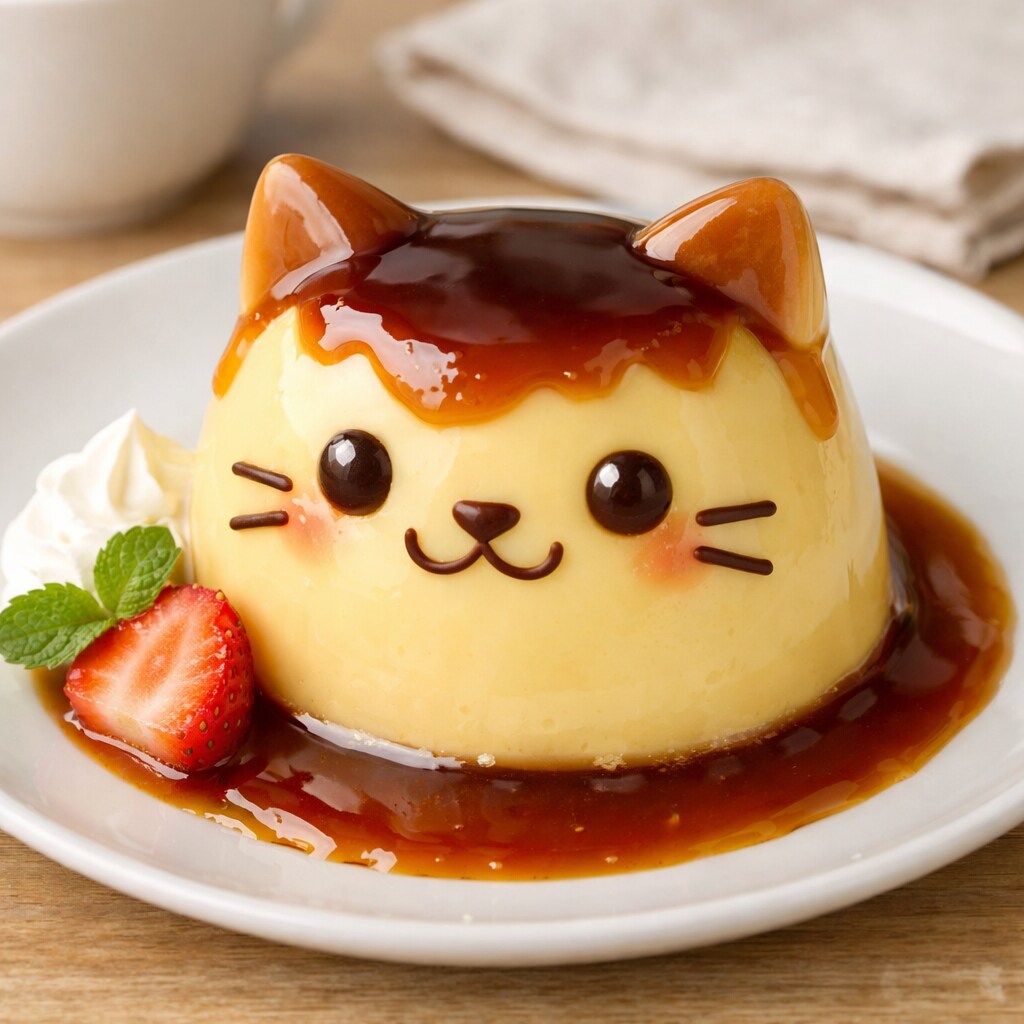 【食べ物】かまぼコーギーと猫ちゃプリン＋なると間違え味噌ラーメンw