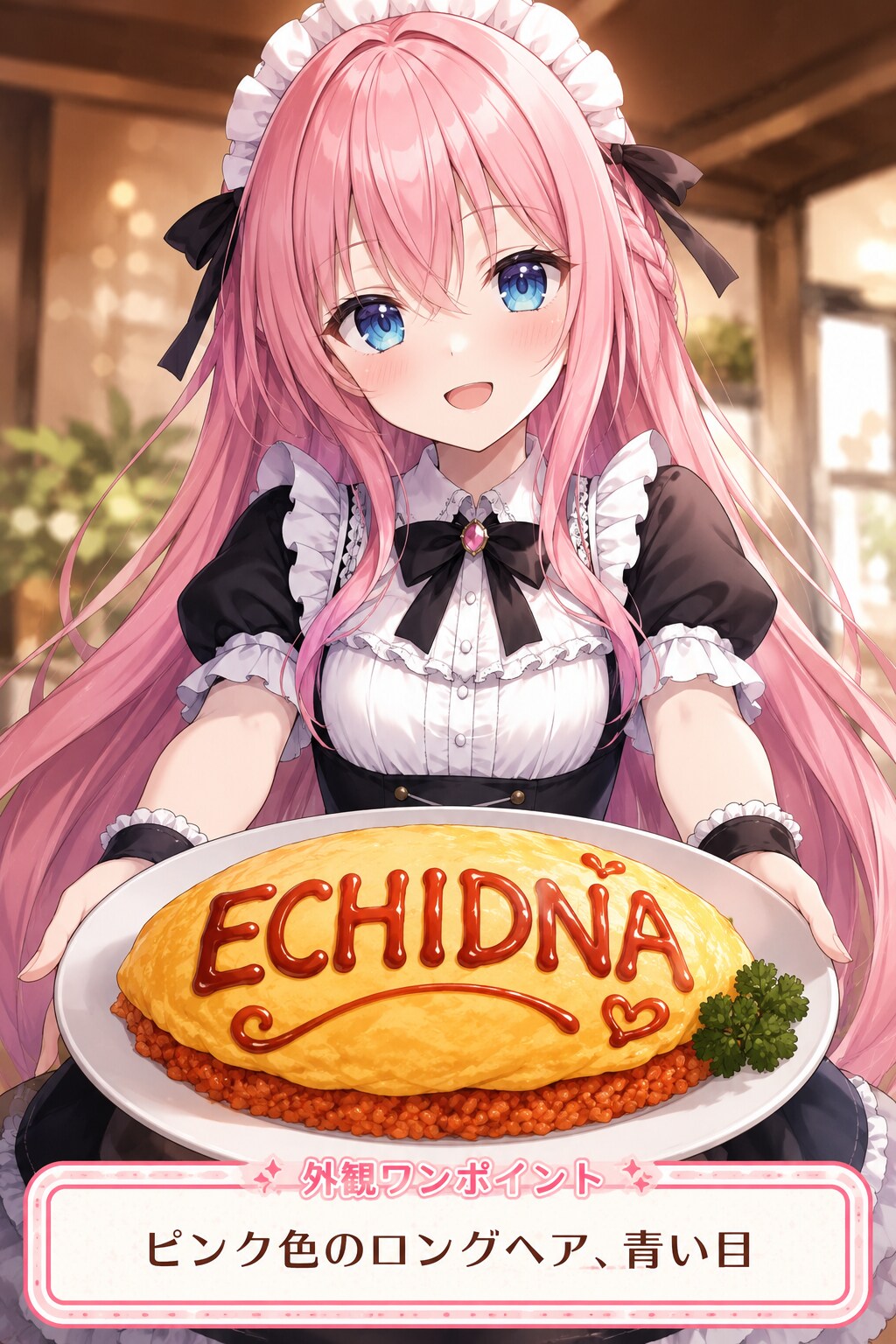 ECHIDNAちゃん | の人気AIイラスト・グラビア