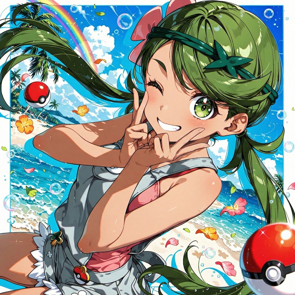 マオちゃん〜💕🌴☀️