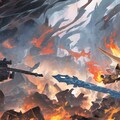 燃える街での戦い 3枚目