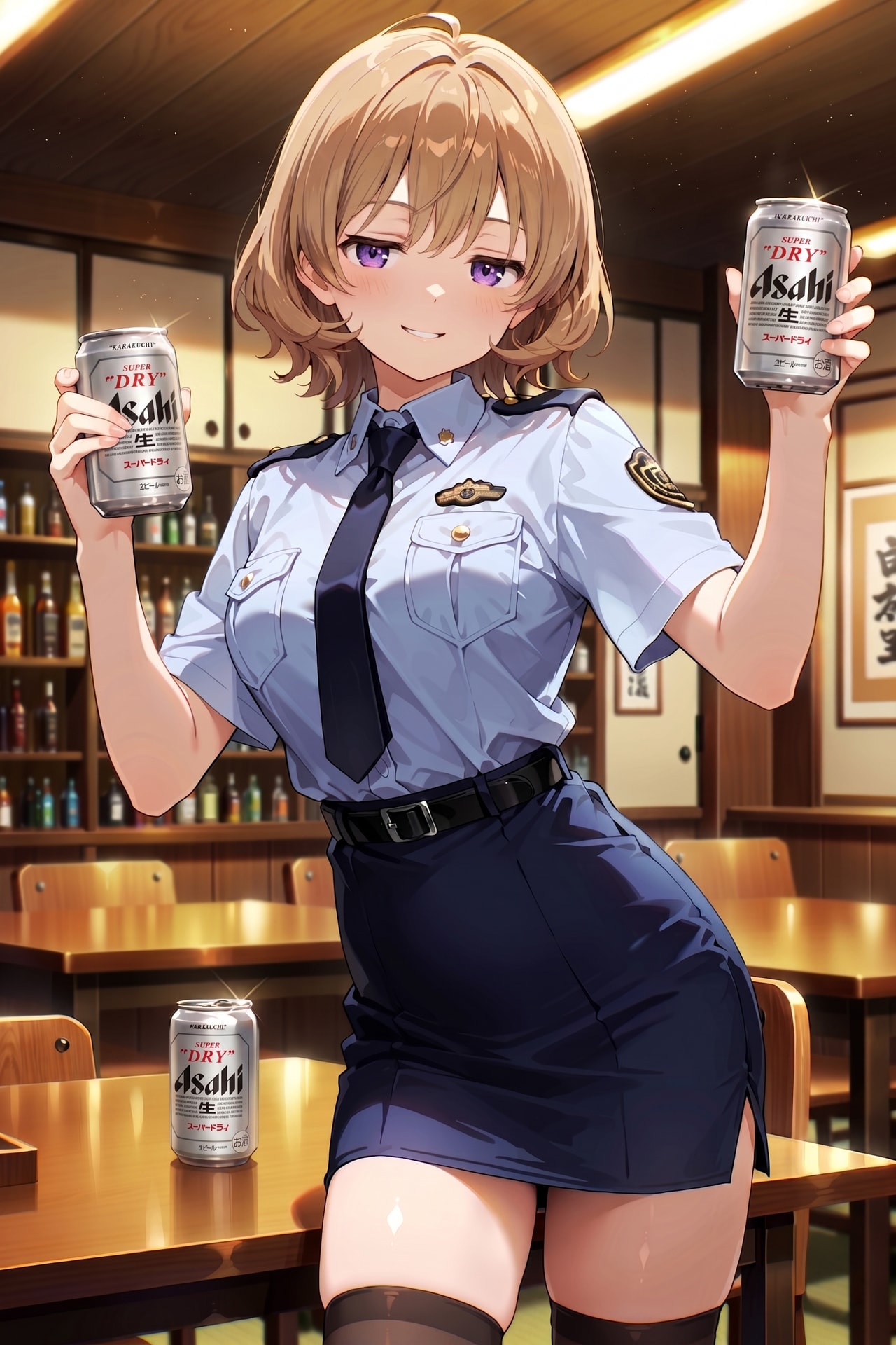 ジト目婦警さんとビール ～乾さつきのドライな日常～ Z622