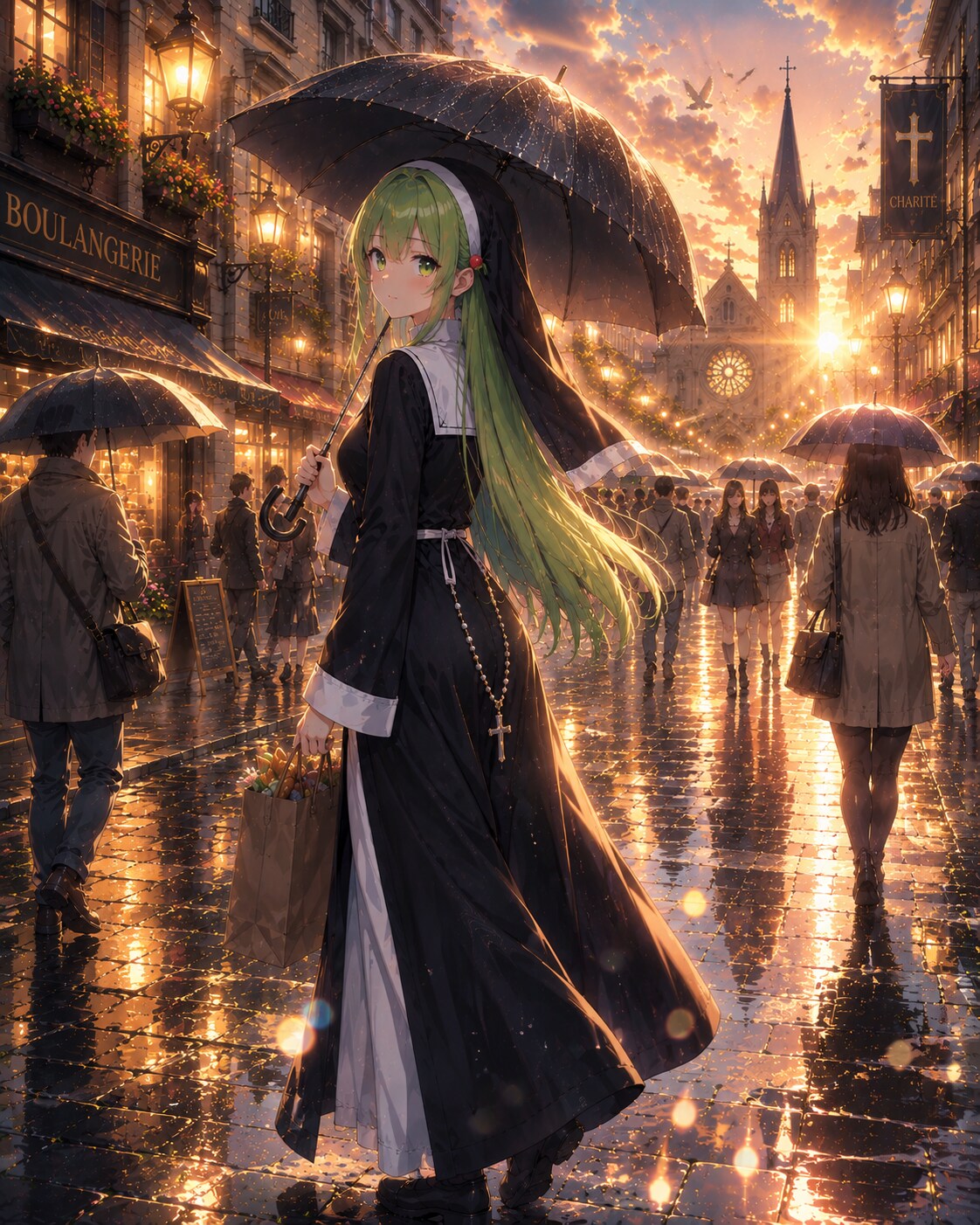 雨上がりの祈り路