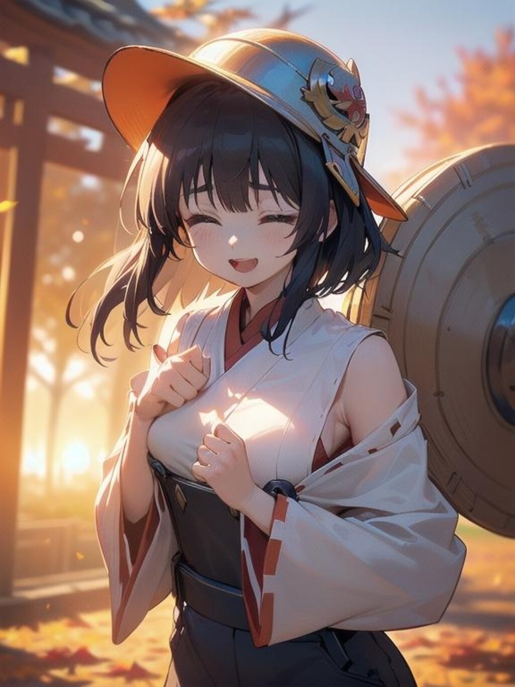 コスプレ会場を間違えた女性の顔 .. (しかも遠距離大荷物で)