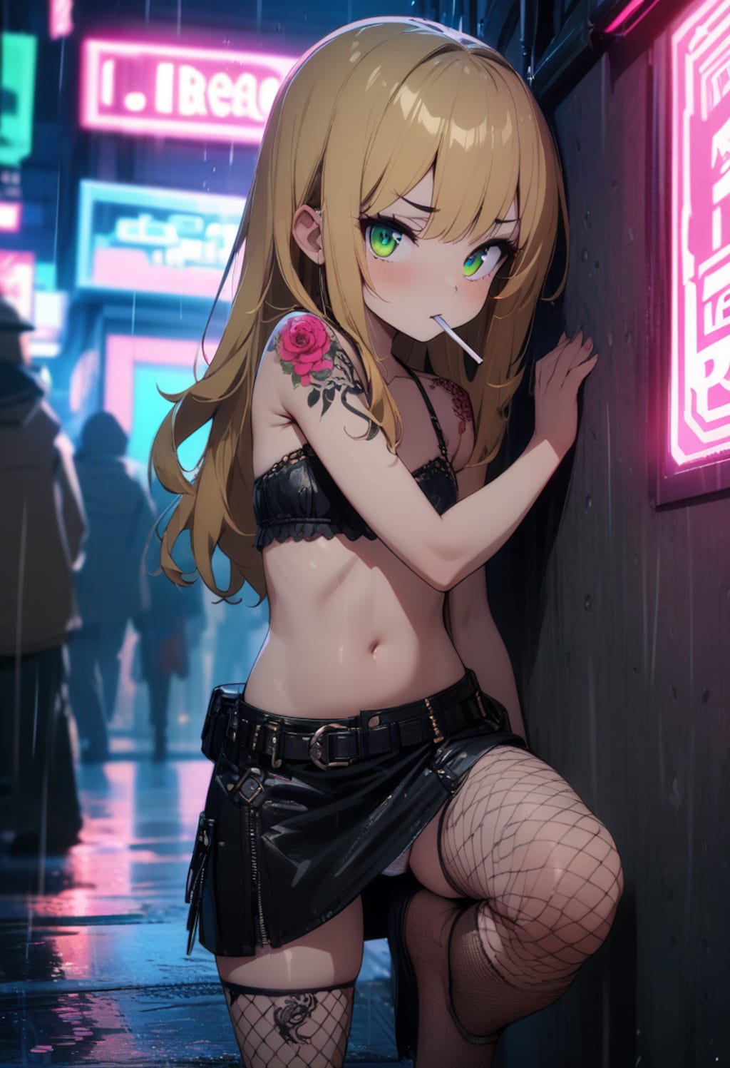 現代社会に生きる女の子