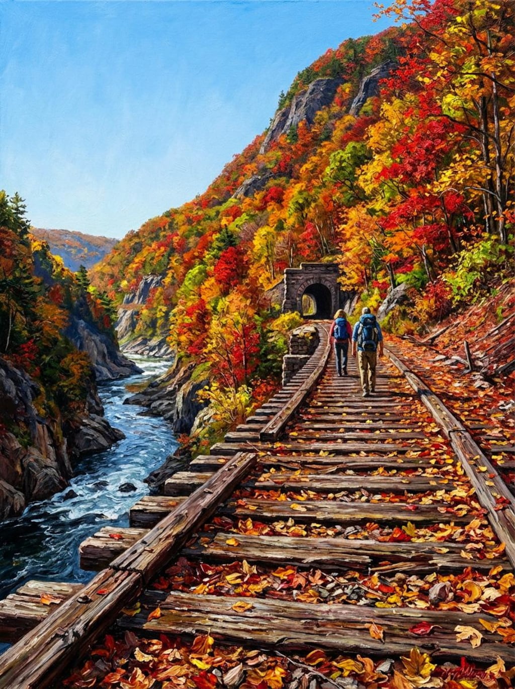 旧福知山線廃線敷を歩く