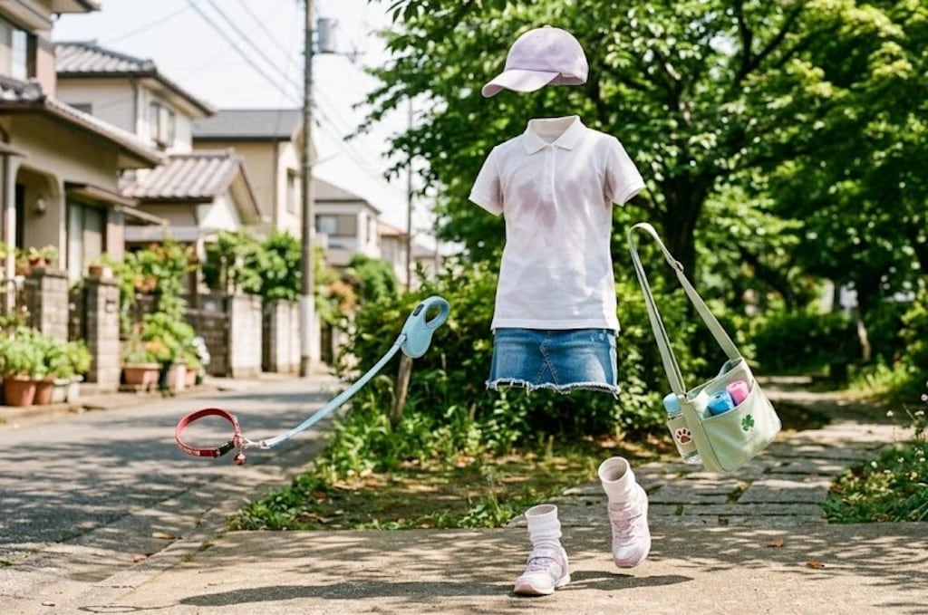 透明少女の散歩