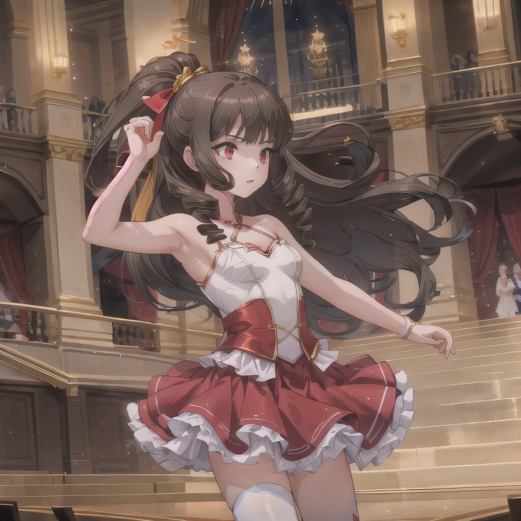 黒髪ロングで演劇の少女２９