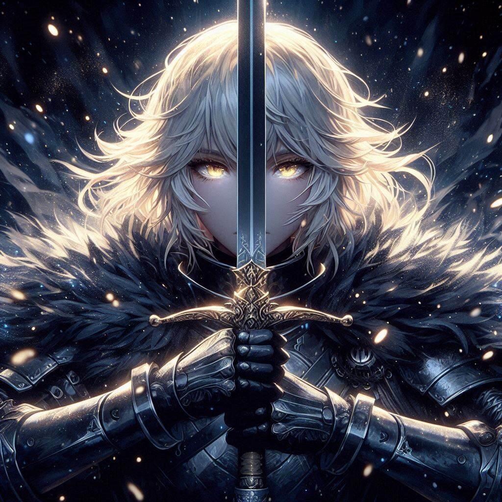 ブロンドの女騎士さん692