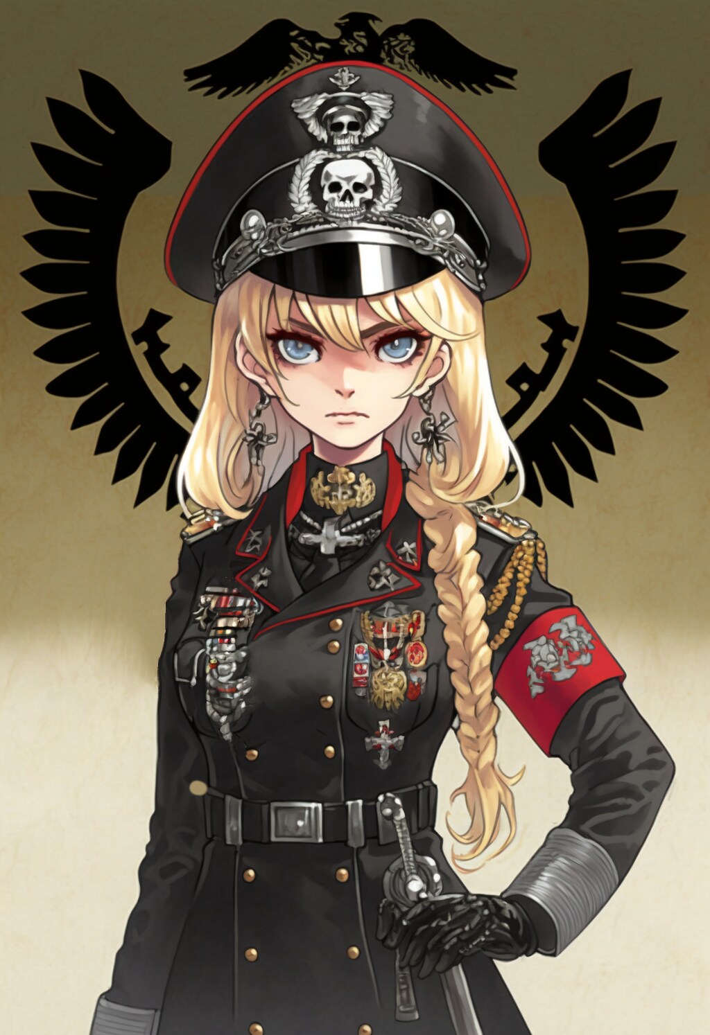 軍服少女