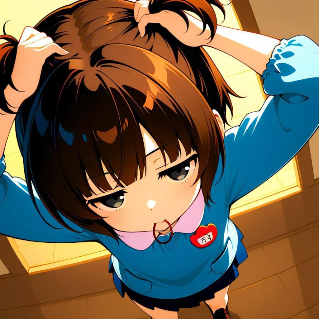 私もツインテールにするの！