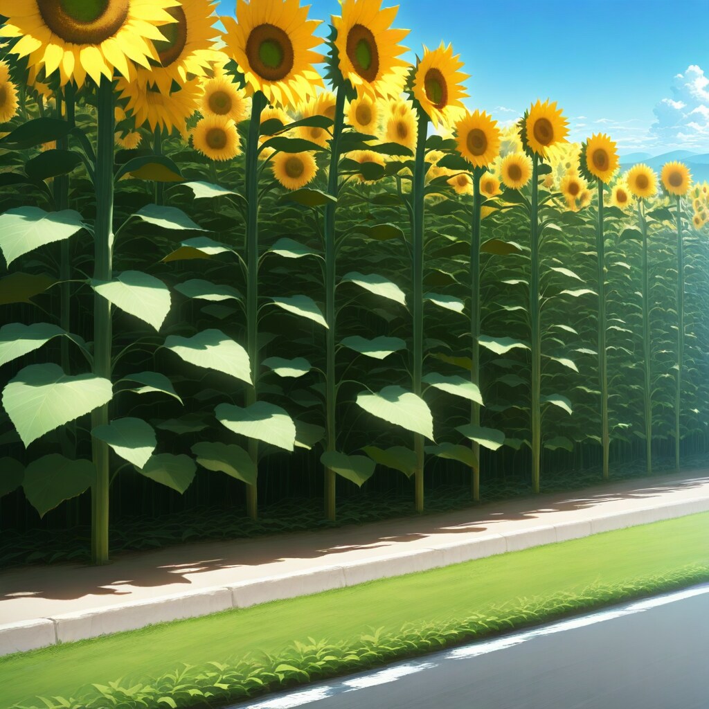 ひまわり畑(4枚)(SALT, LOGUE, BEHIMOTH, DRAGON)