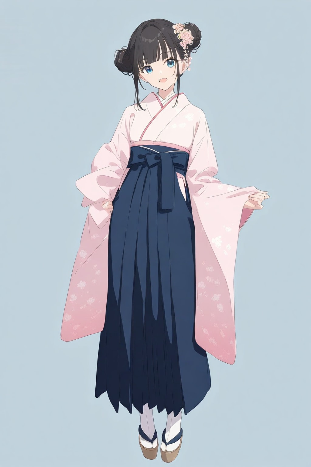 🍡「この袴どうかな〜❓🥰🍡✨」