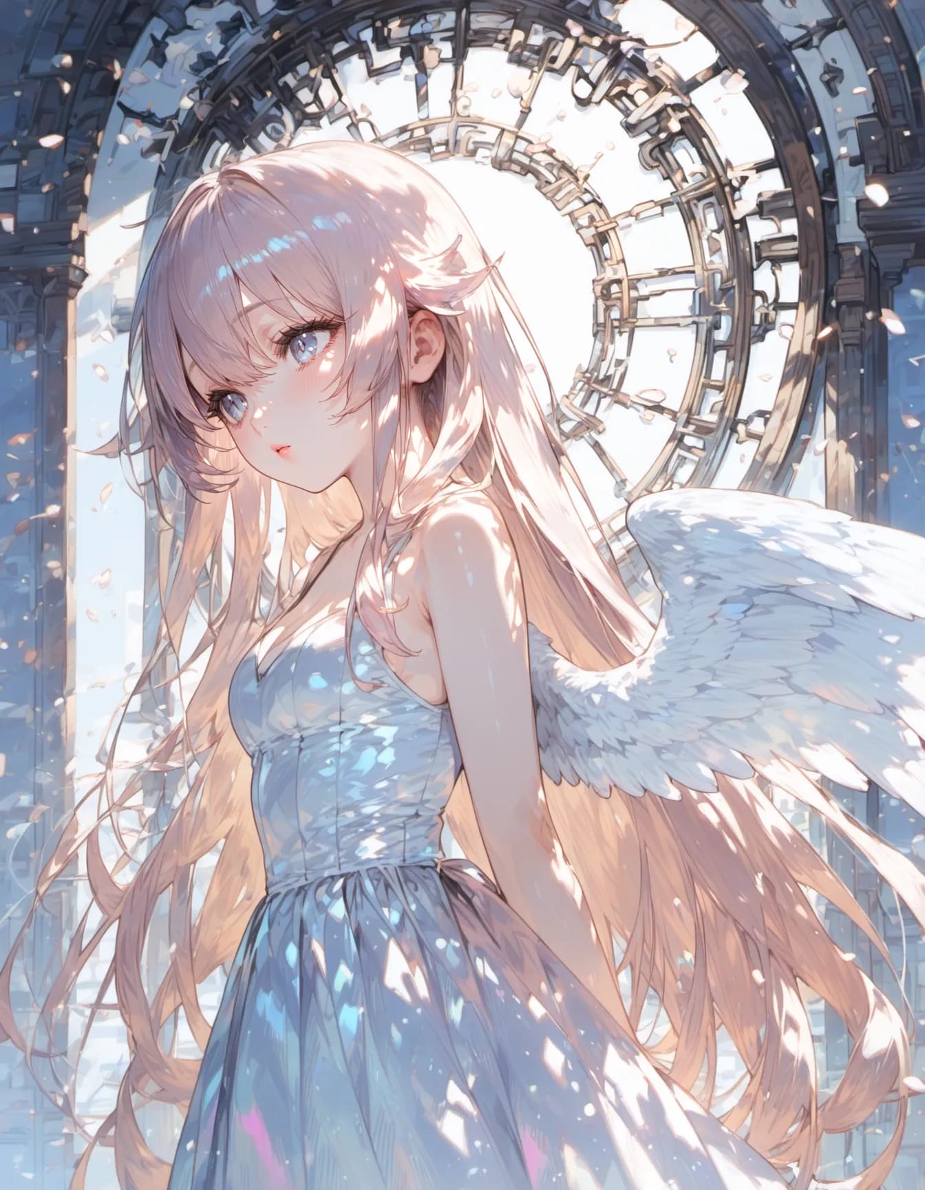 Angel Beyond the Clockwork Gate