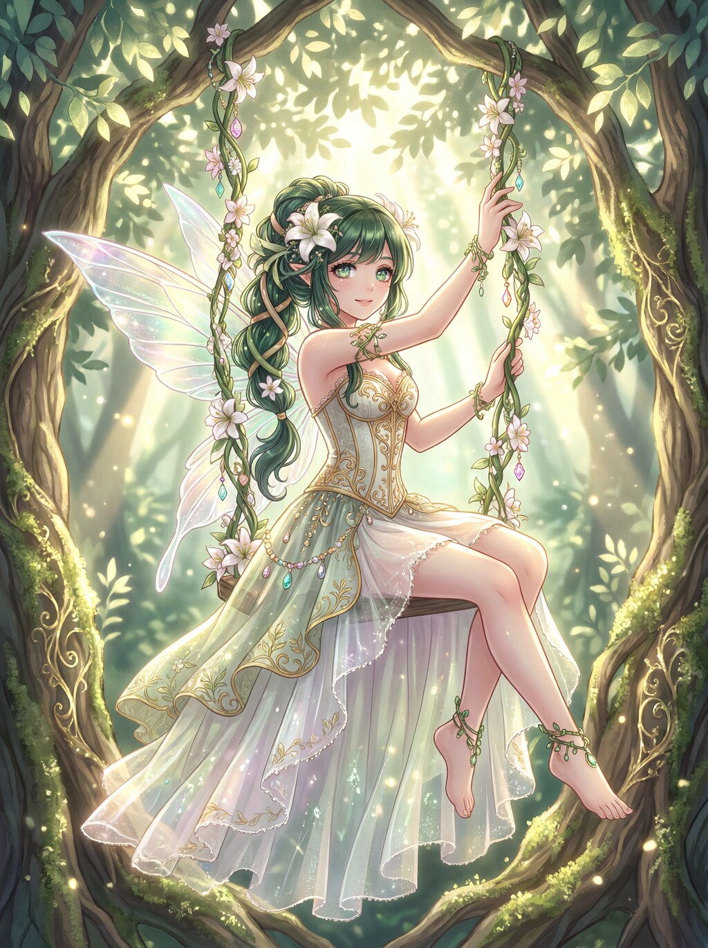 森緑の妖精輪舞