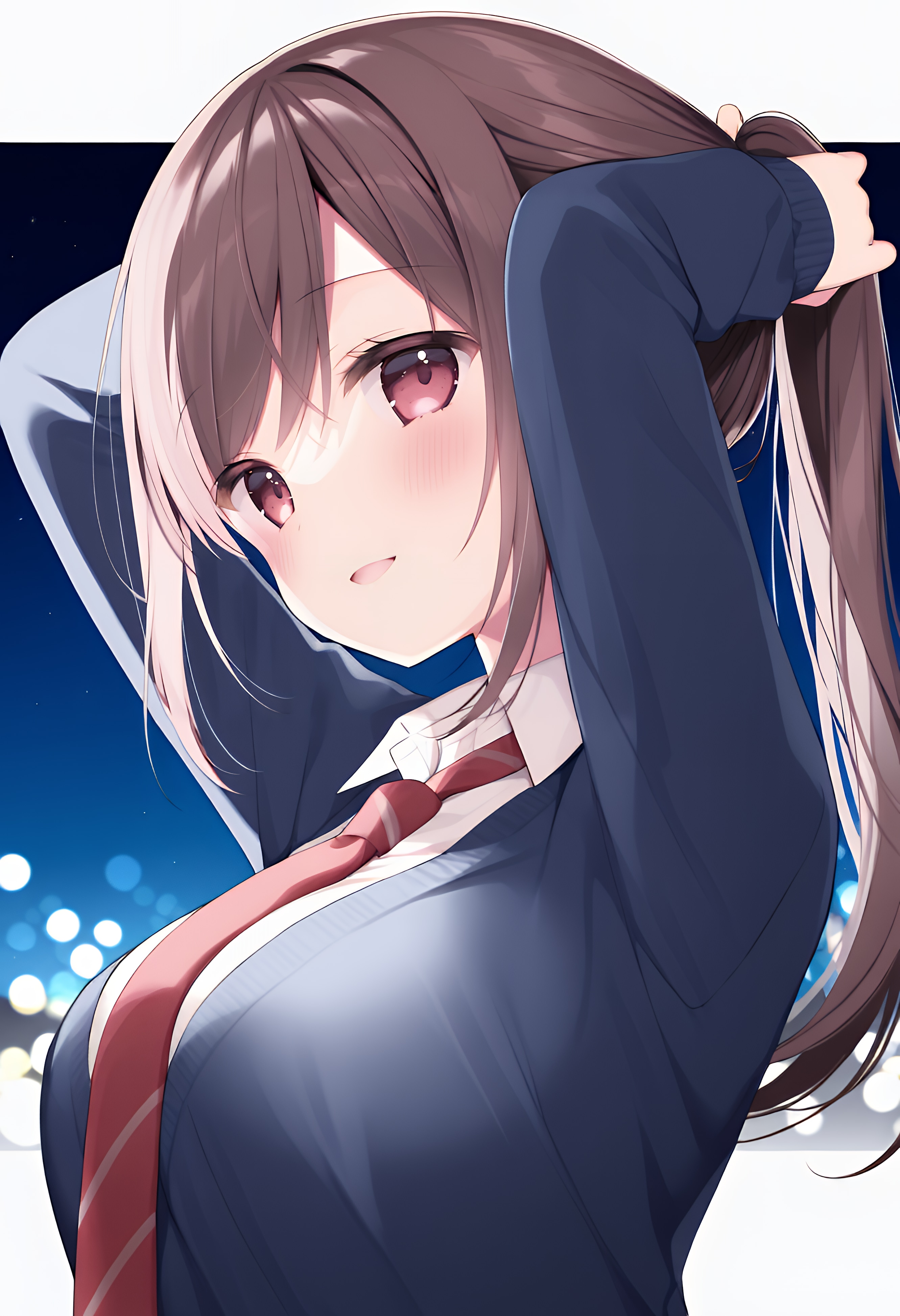 夜を編む | の人気AIイラスト・グラビア