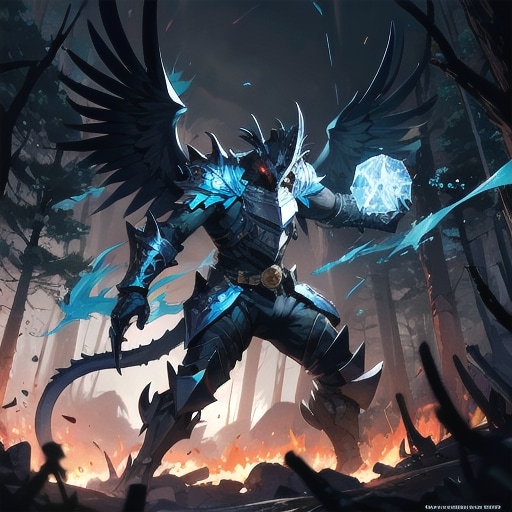 氷の魔神的なの | の人気AIイラスト・グラビア