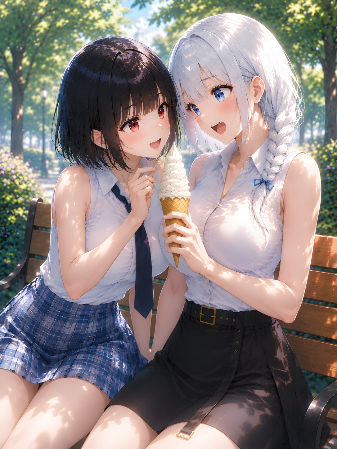 アイスクリーム食べよ‼️