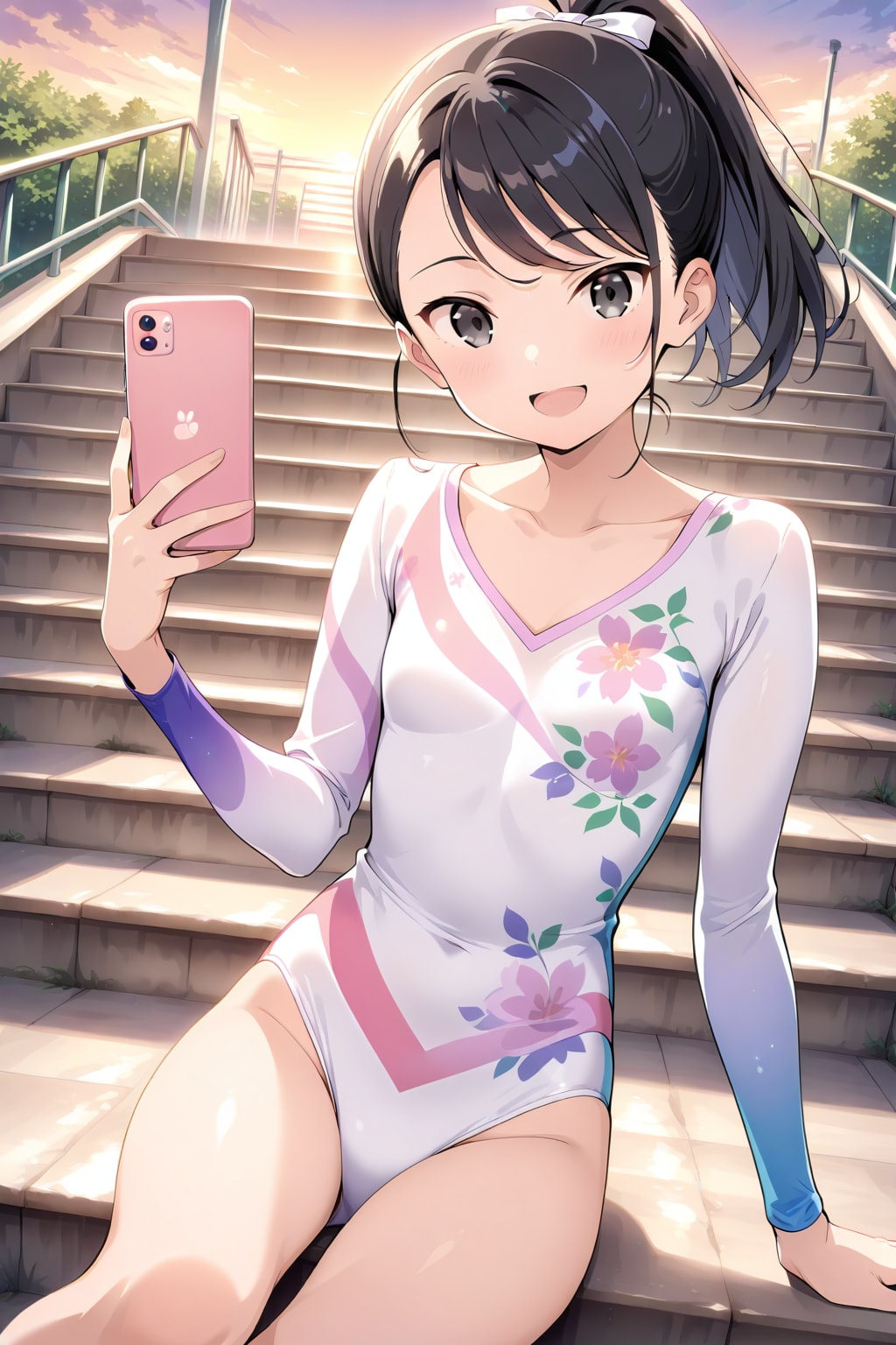 新体操部の沙希ちゃん✨４３