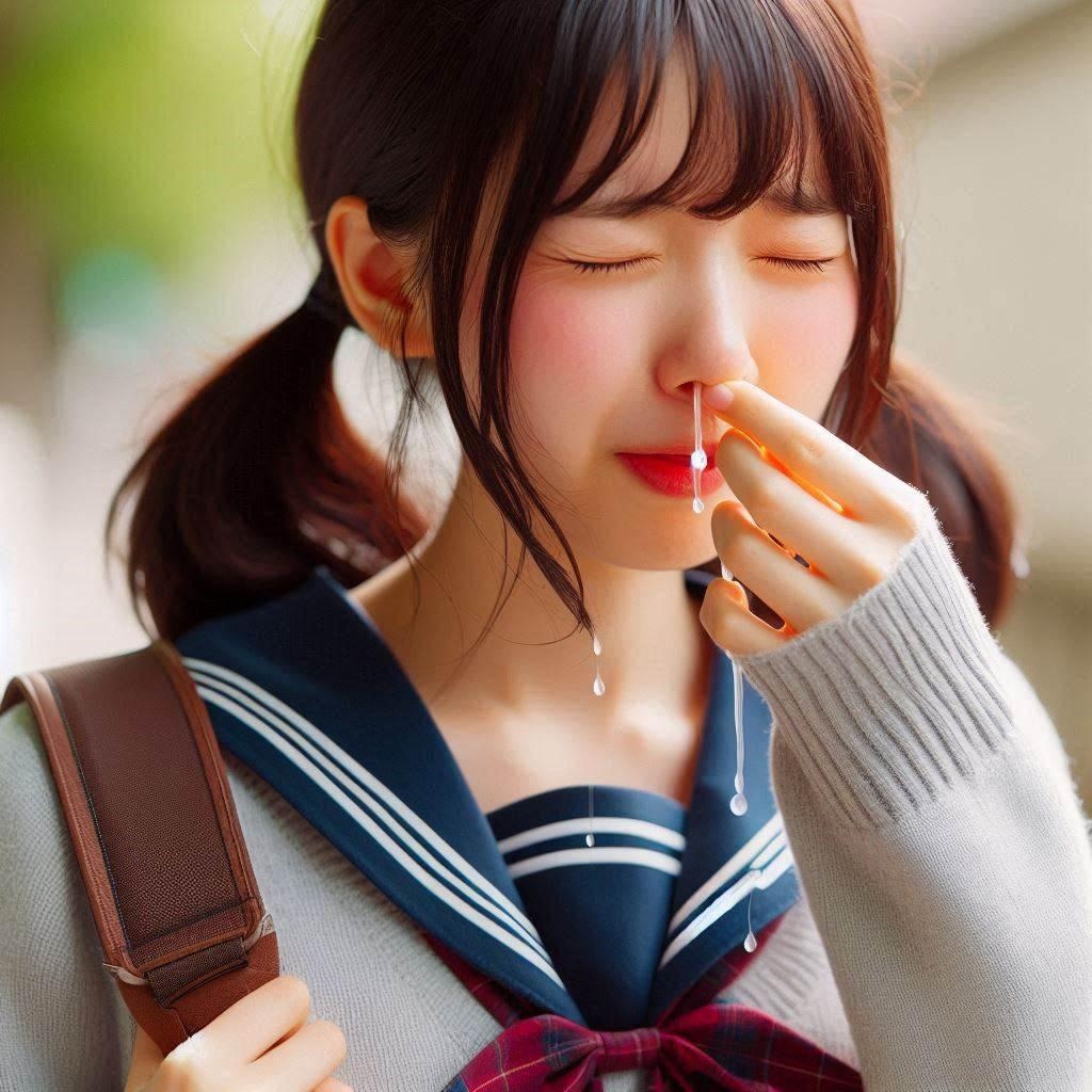 鼻からザーメン #3