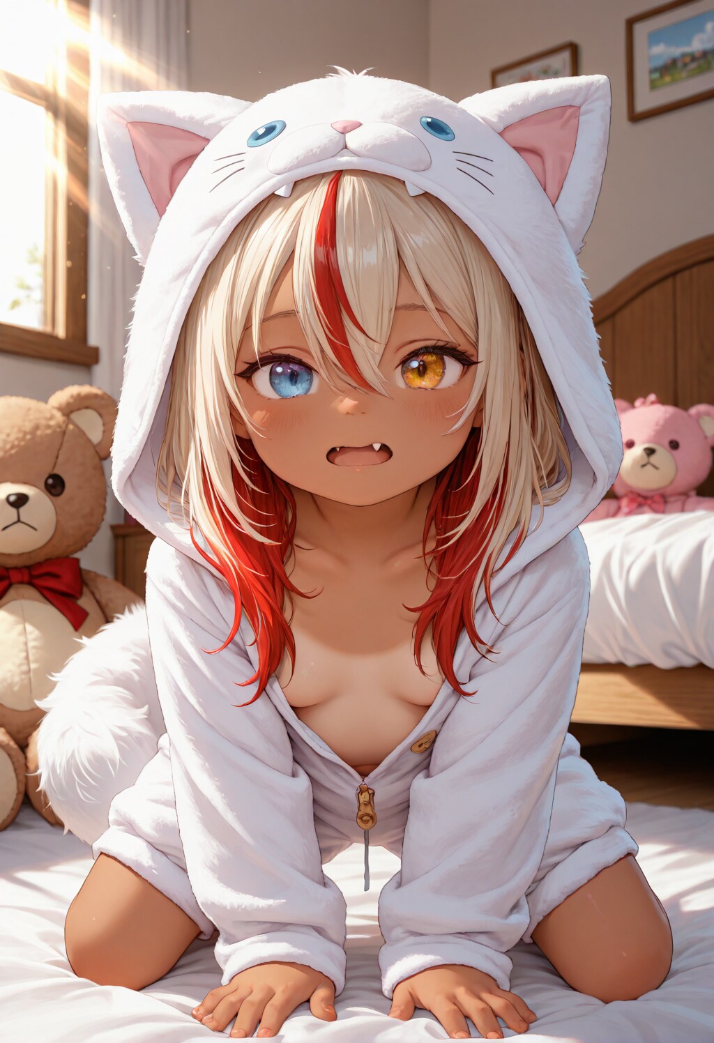 テディベアと女の子