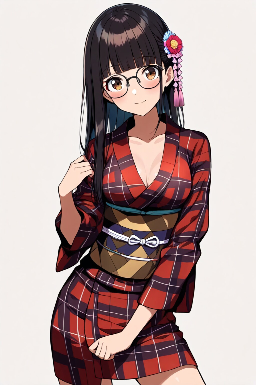 漆ちゃんの浴衣①