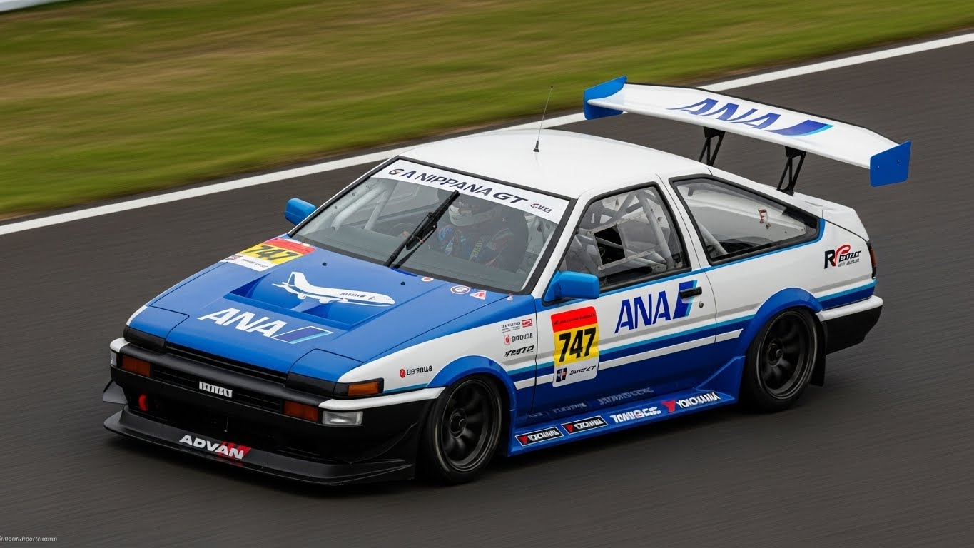 ANA AE86 N2 | の人気AIイラスト・グラビア