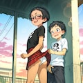 路地裏の攻防 2枚目