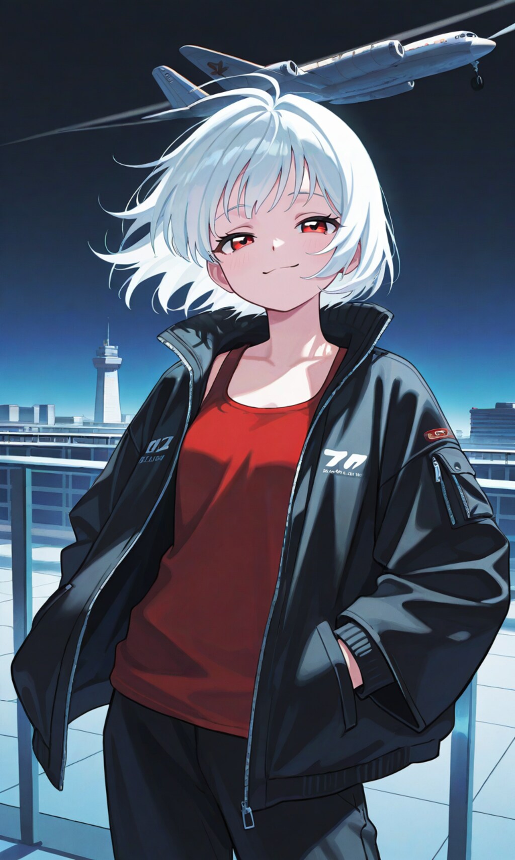 カッコよくエンディングに入るうちの子