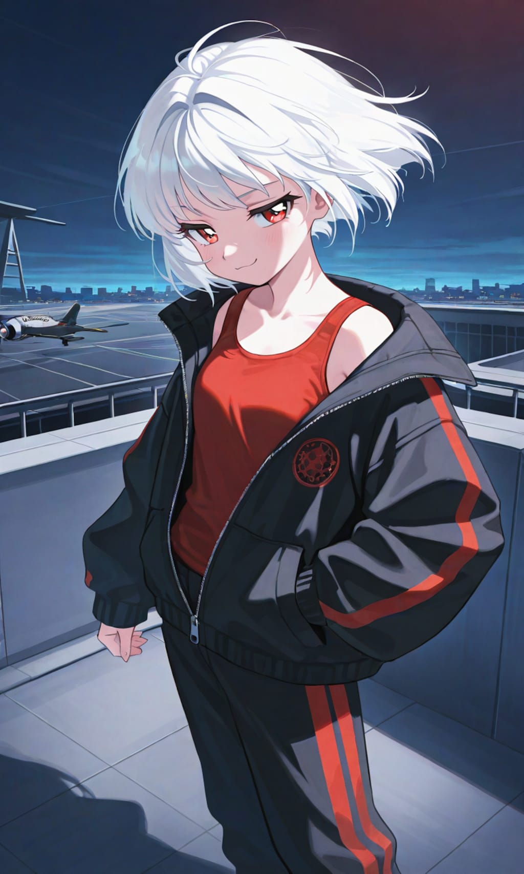 カッコよくエンディングに入るうちの子