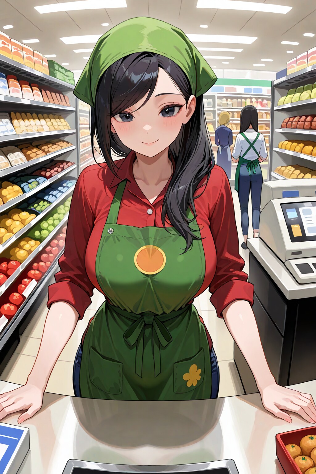 鈴音さんパート中