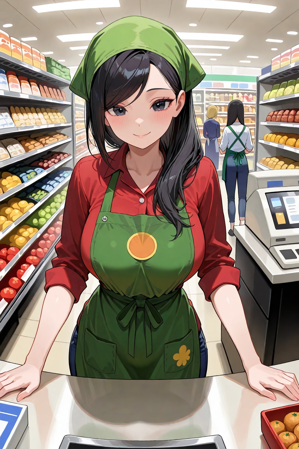 鈴音さんパート中