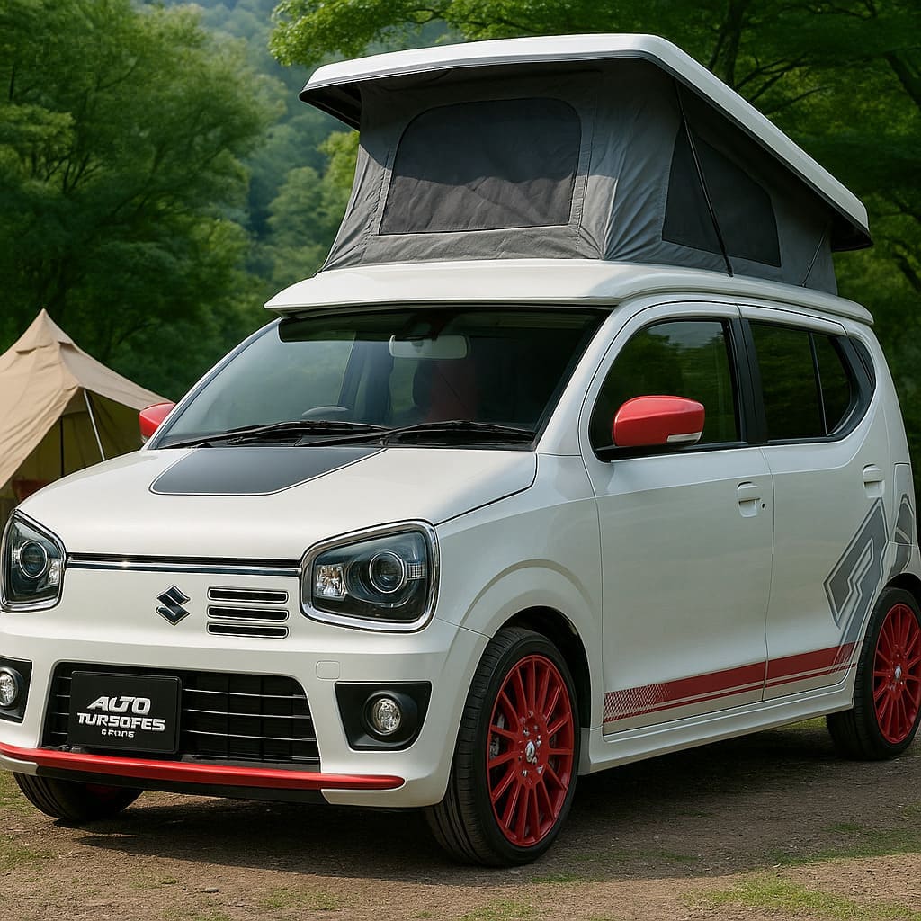 アルトRSターボキャンピングカー仕様 | の人気AIイラスト・グラビア