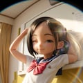 過去に生成したJKリマスター 2枚目