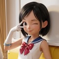 過去に生成したJKリマスター 4枚目