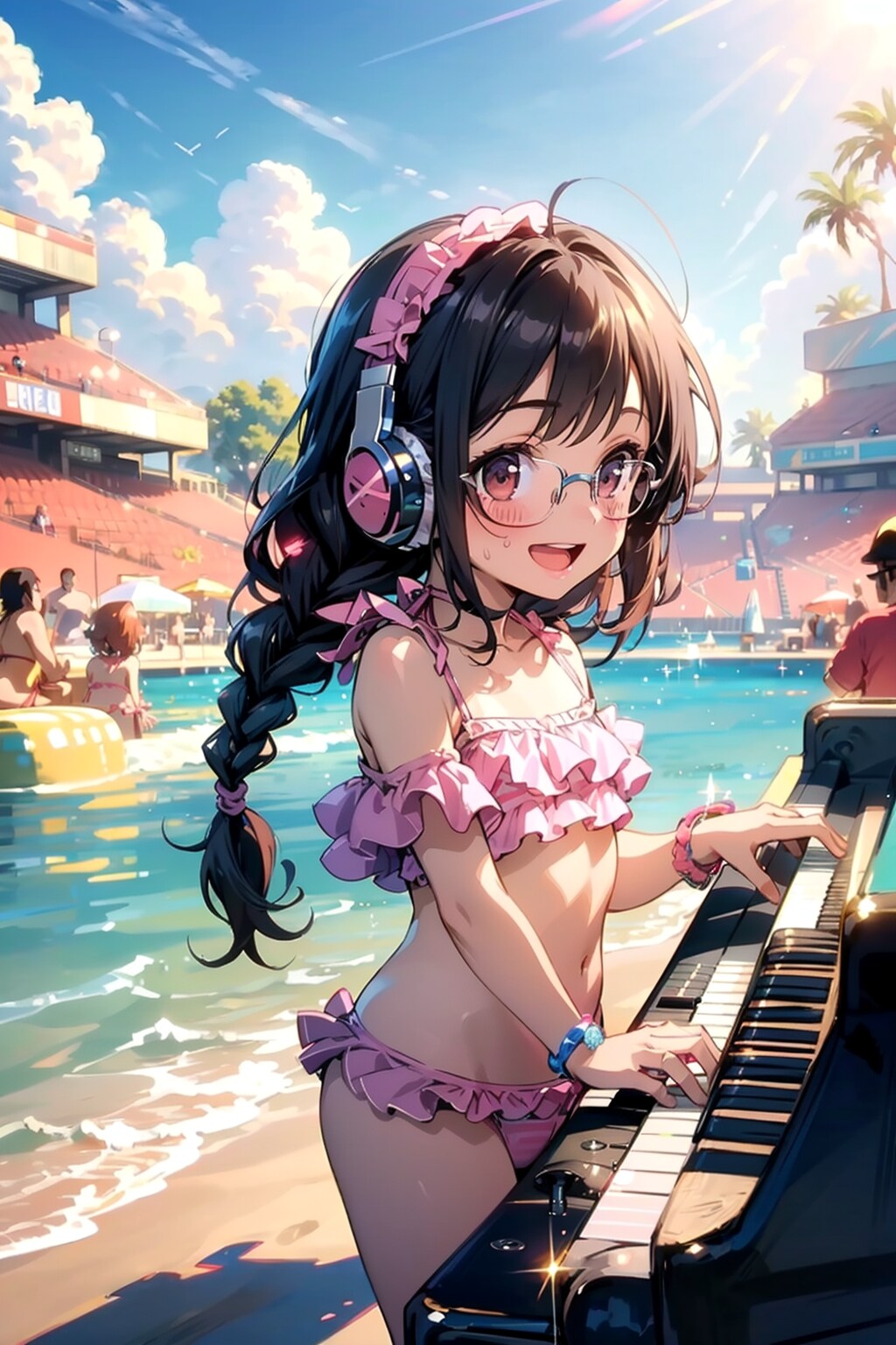 夏フェス２０２５でもキーボーディストな生徒総長