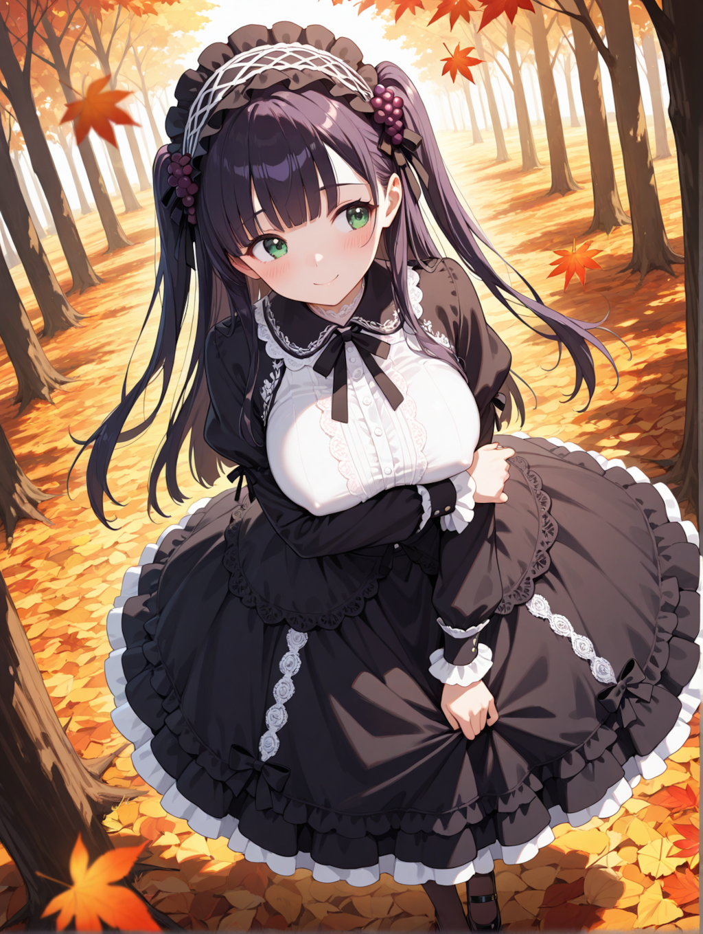 秋ロリータ🍇：ブドウちゃんR15