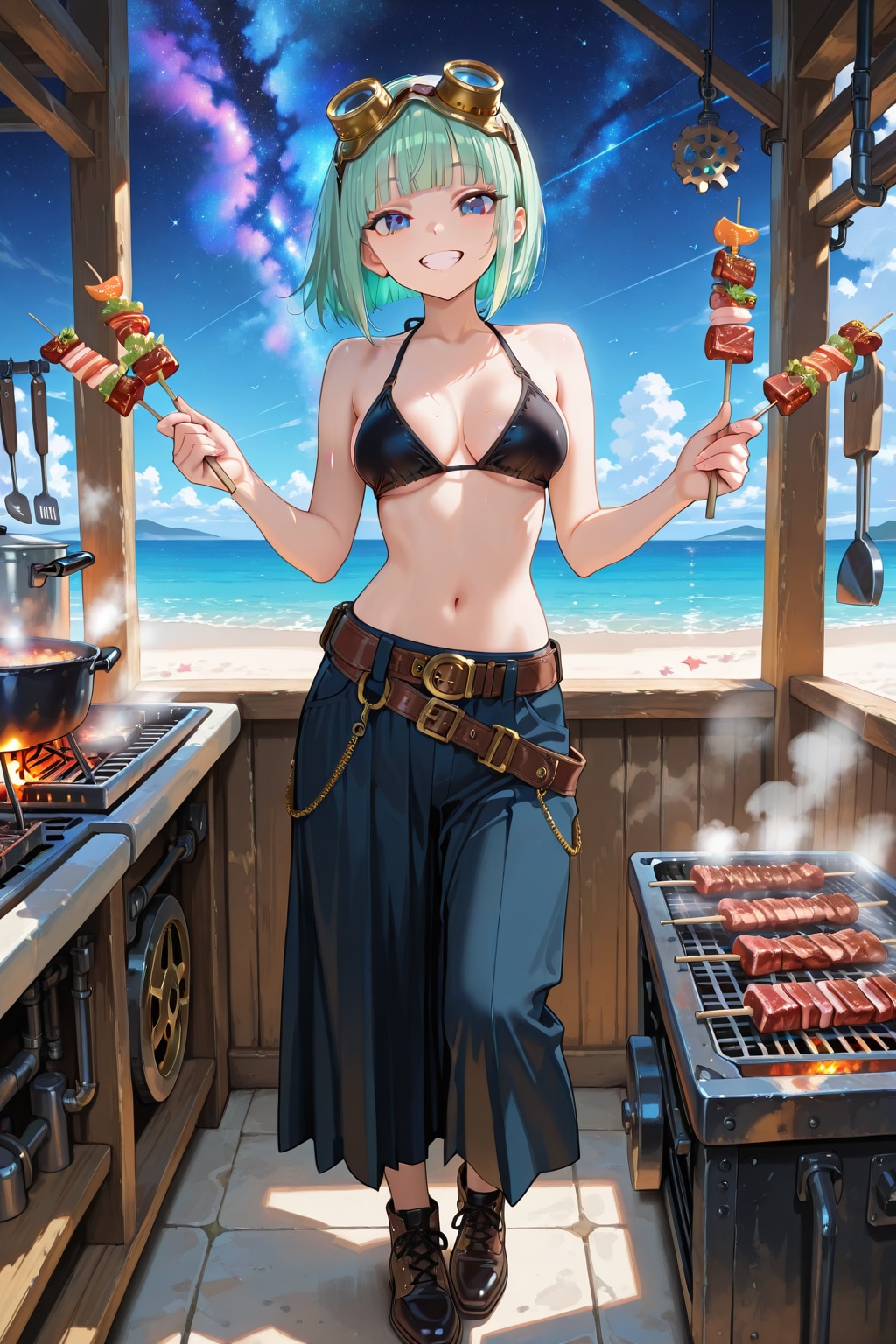 焼けたぞ！