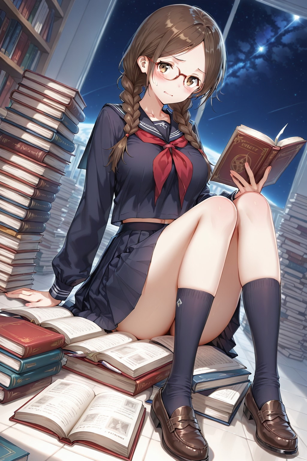 しおりさんは本を読みたいだけ…なんだけど