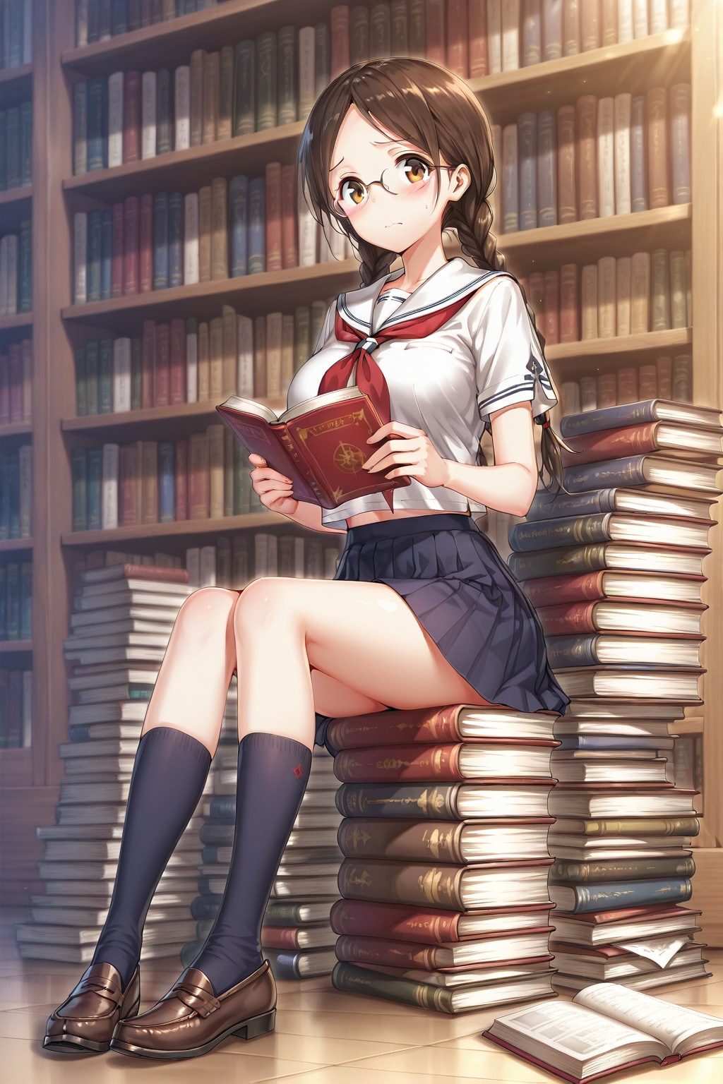 しおりさんは本を読みたいだけ…なんだけど