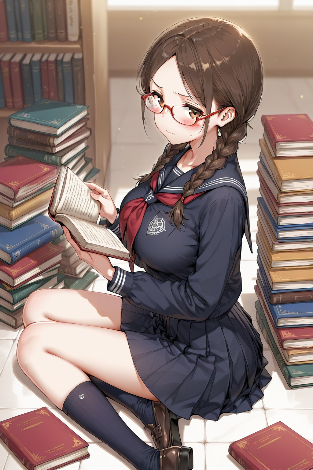 しおりさんは本を読みたいだけ…なんだけど